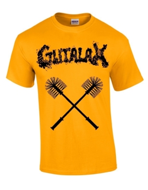 GUTALAX - toilet brushes - gold T-Shirt