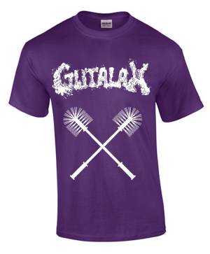 GUTALAX - toilet brushes - purple T-Shirt