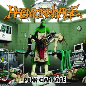 HAEMORRHAGE - 12'' LP - Punk Carnage (clear Vinyl)