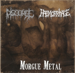 HAEMORRHAGE / DISGORGE (Mex) - split CD - Morgue Metal