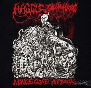 HAGGUS / GOLEM OF GORE - split Digipak CD -