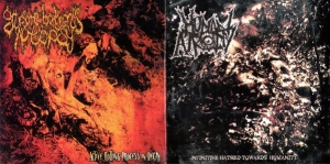 HUMAN ATROCITY / GRUESOME BODYPARTS AUTOPSY - split CD -