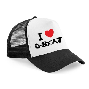 I LOVE D-BEAT - embroidered Trucker Hat (by SMG)
