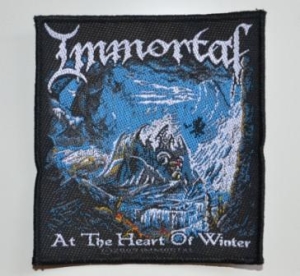 IMMORTAL - At the Heart of Winter - woven Patch