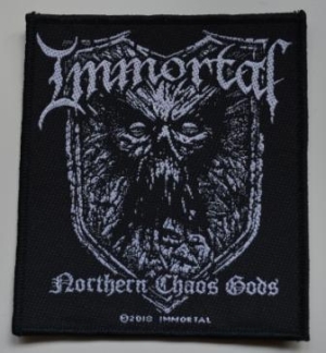 IMMORTAL - Nothern Chaos Gods - woven Patch