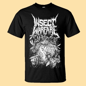 INSECT WARFARE - At War With Grindcore - T-Shirt size M