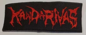 KANDARIVAS - Embroidered red logo Patch  (by SMG)