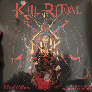 KILL RITUAL - 12'' LP - Kill Star Black Mark Dead Hand Pierced Heart