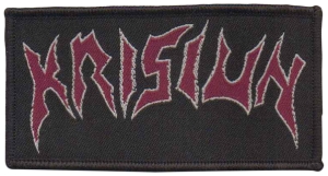 KRISIUN - Logo - woven Patch