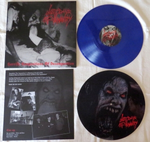 LAST DAYS OF HUMANITY -12'' LP + Slipmate - Horrific Compositions of Decomposition (Violet Vinyl / repress)