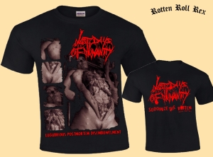 LAST DAYS OF HUMANITY - Lugubrious Postmortem Disembowelment -  T-Shirt Size M