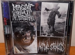 MAGGOT VOMIT AFTERBIRTH / ACTIVE STENOSIS - split CD -