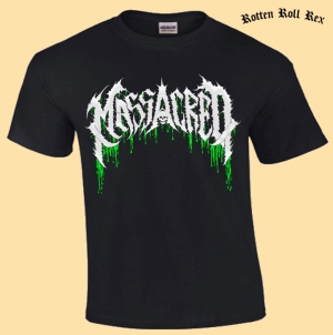 MASSACRED - Logo - T-Shirt