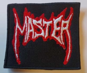 MASTER - embroidered Patch (by SMG)