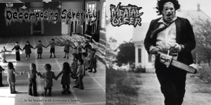 MEATAL ULCER / DECOMPOSING SERENITY - split CD -