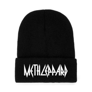 METH LEPPARD - Embroidered Logo - cuffed Beanie (by SMG)