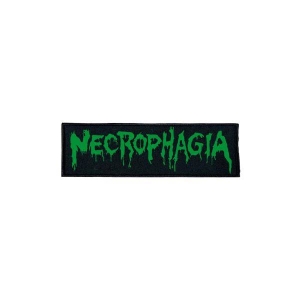 NECROPHAGIA - embroidered Logo PATCH