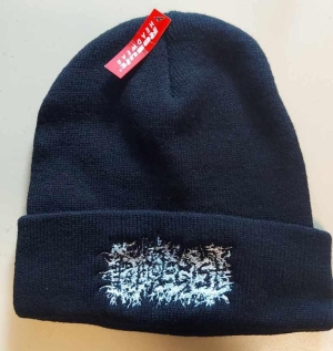 PATHOLOGIST - white Logo - cuffed Beanie