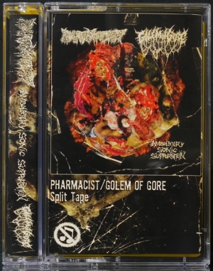 PHARMACIST / GOLEM OF GORE - split Tape MC -