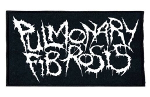 PULMONARY FIBROSIS - White embroidered Patch (by SMG)