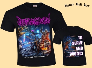 RECTAL SMEGMA - To serve and protect - T-Shirt