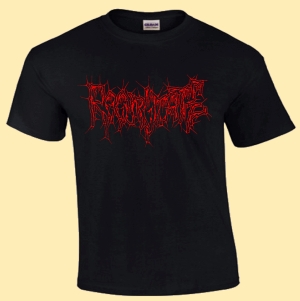 REGURGITATE - Logo - T-Shirt Size XL