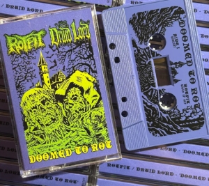 ROTPIT / DRUID LORD - Tape MC - Doomed To Rot