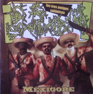 SATAN'S REVENGE ON MANKIND / PULMONARY FIBROSIS -CD Split- "Mexico Edition"