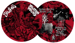 SKULLHOG / VIOLATION WOUND - split Picture 12'' LP -
