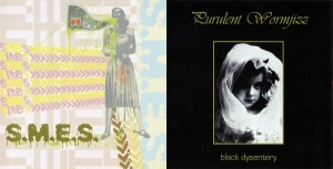 S.M.E.S. / PURULENT WORMJIZZ -CD Split-