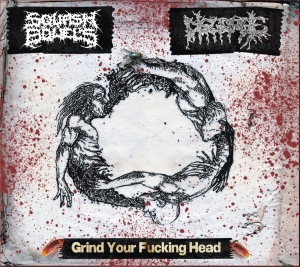SQUASH BOWELS / DISGORGE - Digipak split CD - Grind Your Fucking Head