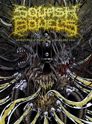 SQUASH BOWELS - digipak DVD - Grindvirus Syndrome - Live At OEF 2011