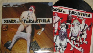 SONS OF TARANTULA - split 10'' LP - Obenrum am Heulen - Untenrum am Keulen