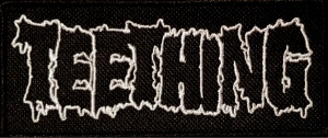 TEETHING - Logo - Embroidered Patch (by SMG)