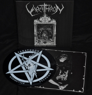 VARATHRON - 12'' EP - Sarmutius Pegorus (Black Vinyl + Silkprint on B side)