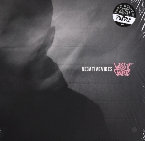 WORDS OF CONCRETE - 12'' LP - Negative Vibes (White Vinyl)