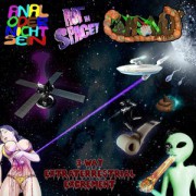 V/A: "3​-​Way Extraterrestrial Excrement" w. ANAL ODER NICHT SEIN / ROT IN SPACE / COPRONAUT