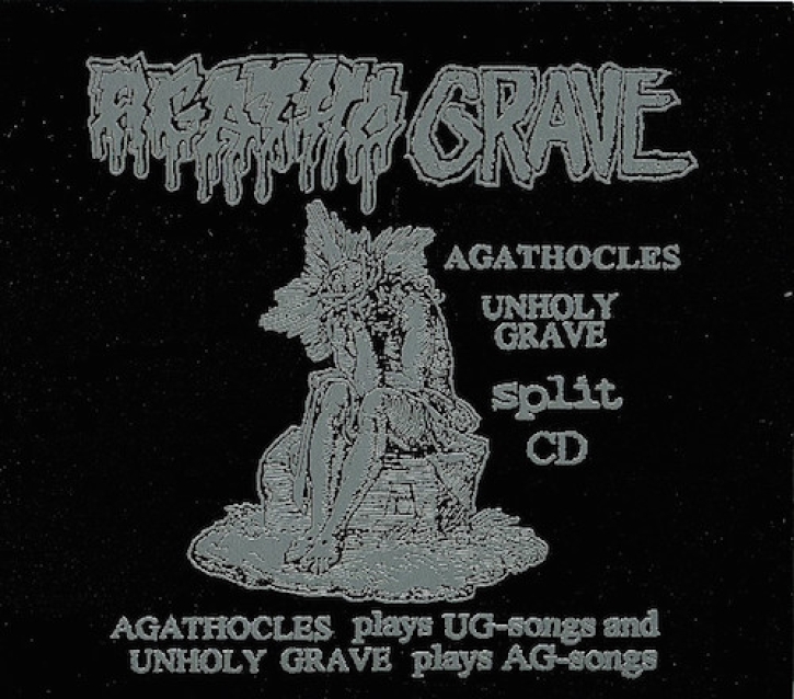 AGATHOCLES / UNHOLY GRAVE - split Digipak CD - AgathoGrave