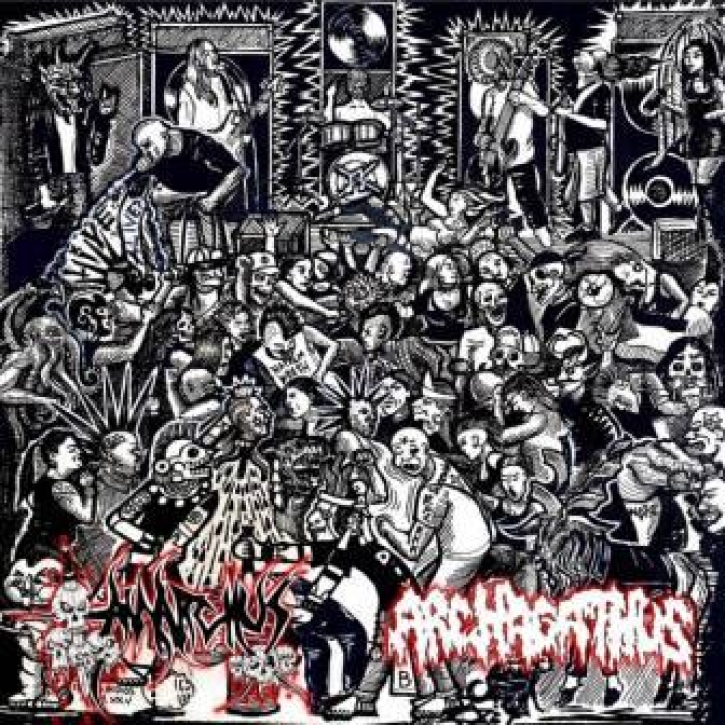 ANARCHUS / ARCHAGATHUS - split CD -