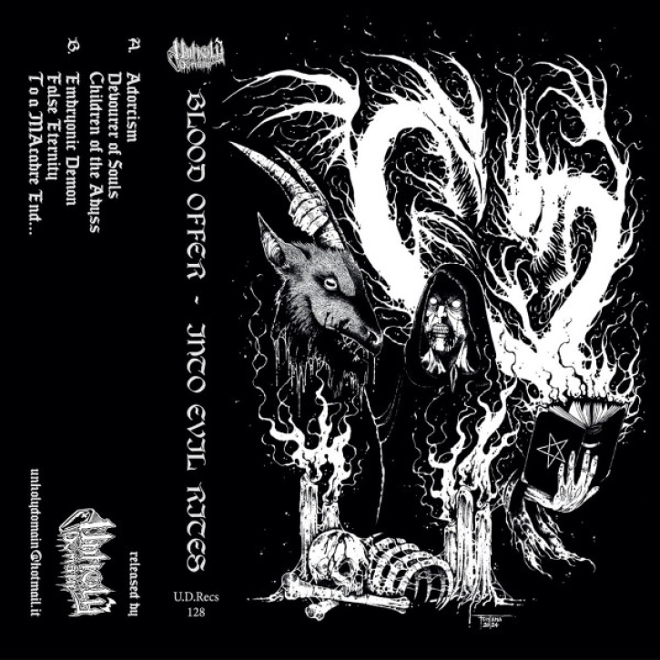 BLOOD OFFER - Tape MC - Into Evil Rites
