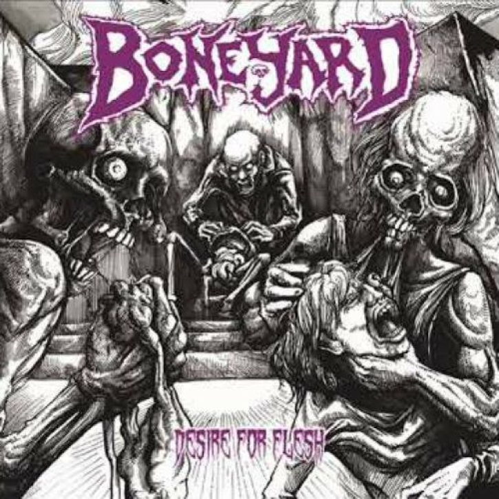 BONEYARD - Digipak CD - Desire for the Flesh