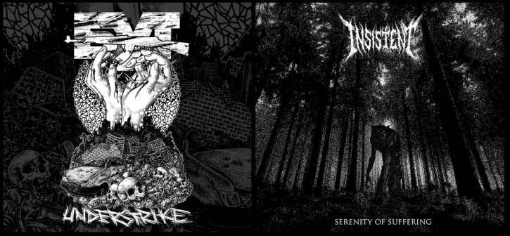 BYT / INSISTENT - Digipak split CD - Understrike / Serenity of Suffering