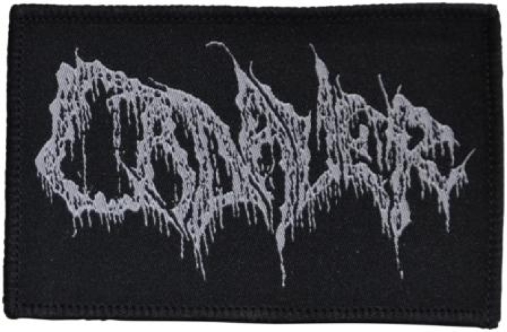 CADAVER - woven Logo Patch