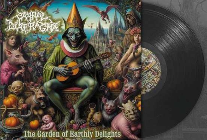 CARNAL DIAFRAGMA - 12'' LP - The Garden of Earthly Delights (Black Vinyl)
