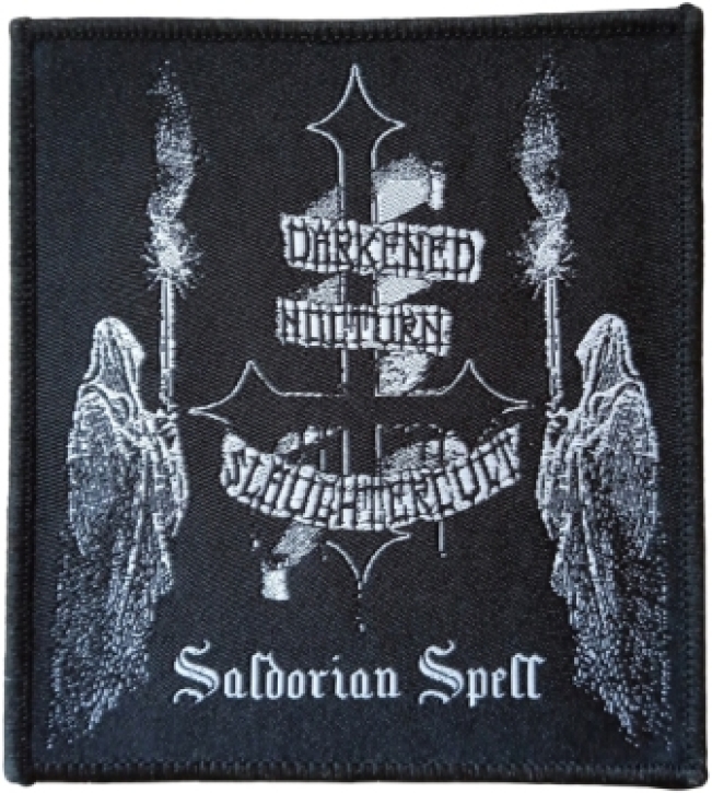 DARKENED NOCTURN SLAUGHTERCULT - Saldorian-Spell - woven Logo Patch