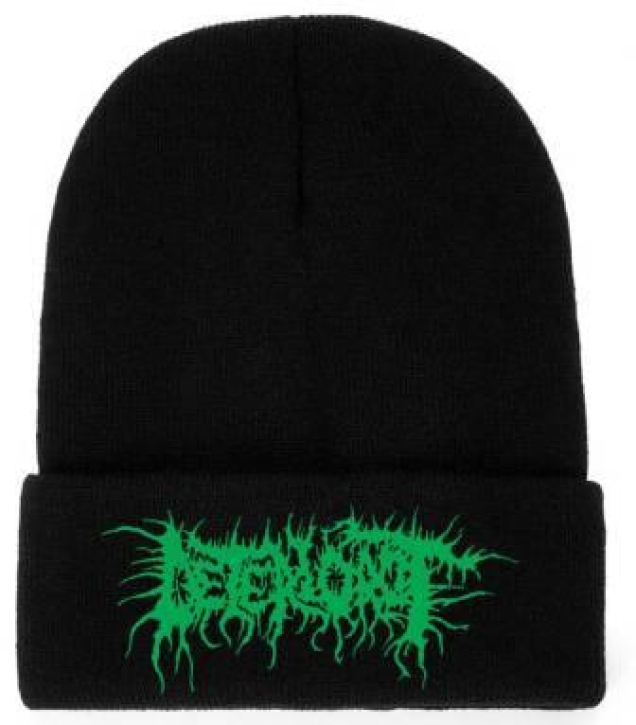 DETERIOROT - green Logo CUFFED BEANIE (by SMG)