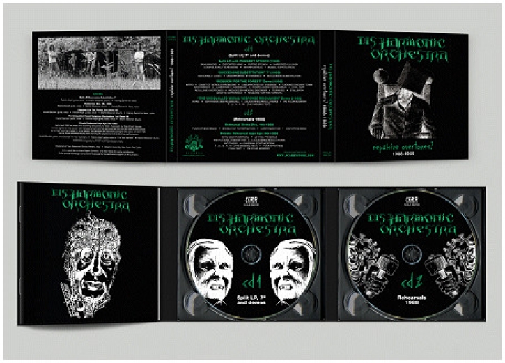 DISHARMONIC ORCHESTRA - 2 CD - Repulsive overtones 88-89