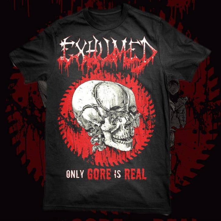 EXHUMED - Only Gore Is Real - T-Shirt size XXL