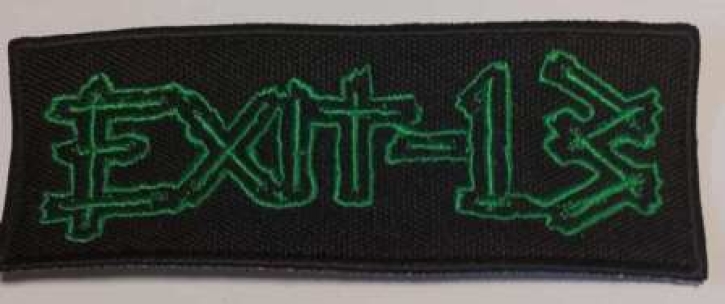 EXIT-13 - embroidered HighLife green logo Patch (by SMG)