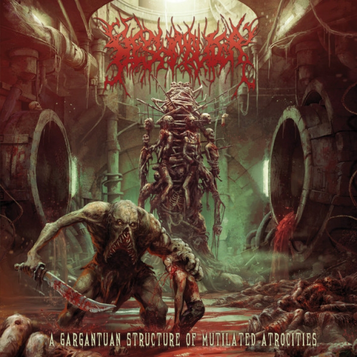 FLESHMAULER - CD - A Gargantuan Structure Of Mutilated Atrocities